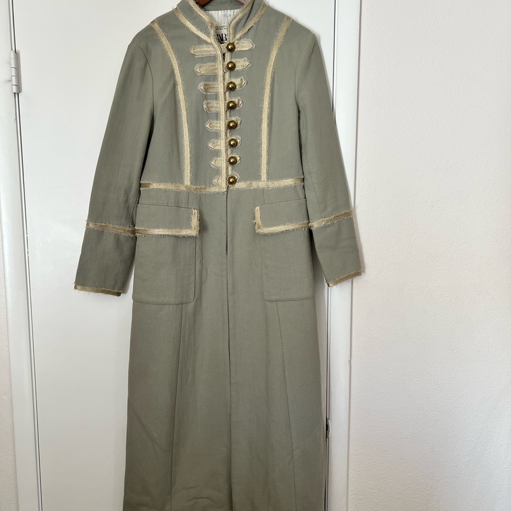 Zara New Limited edition officer coat 2020- sold out